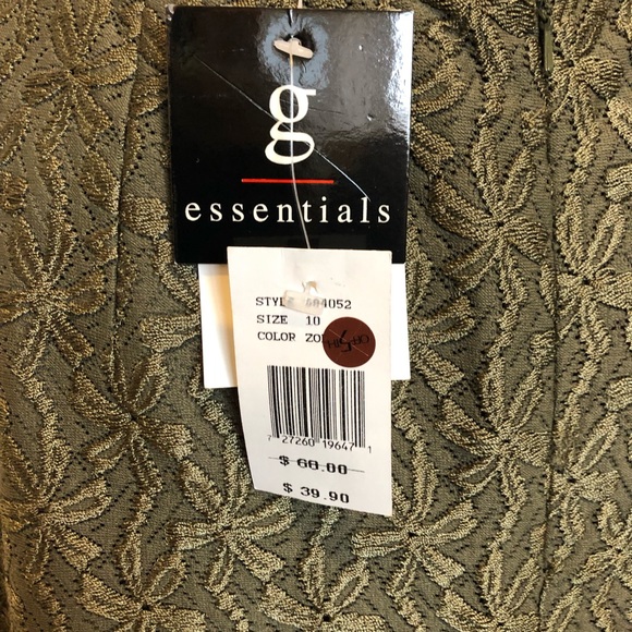 g elements khaki Green textured skirt - Picture 4 of 7